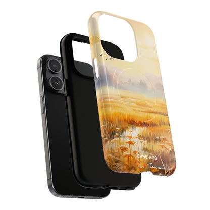 Leuchtender Sonnenaufgang iPhone 15 Pro Case - Tough+
