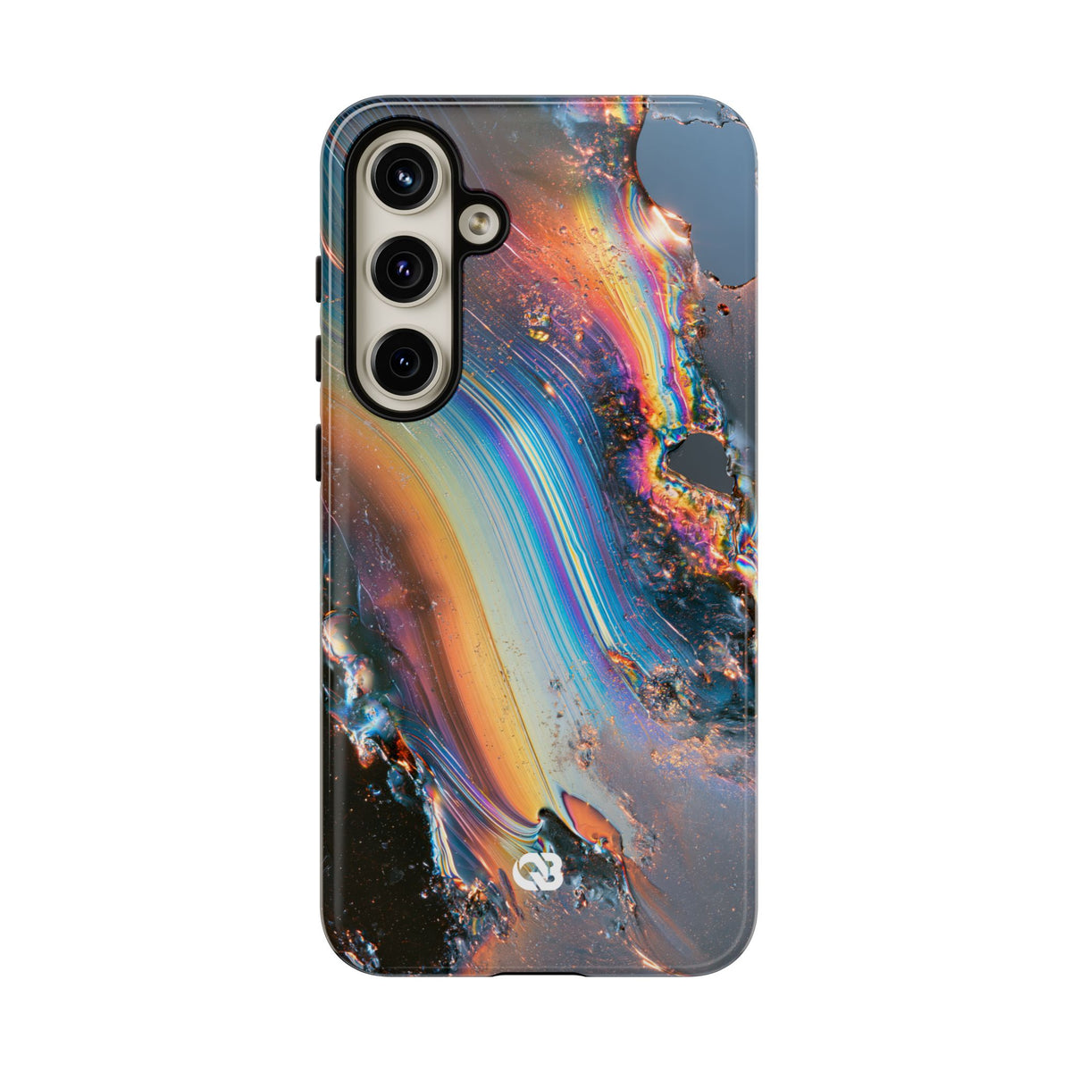 Prismatic Aura Flow · Tough Phone Case for Samsung · Blue