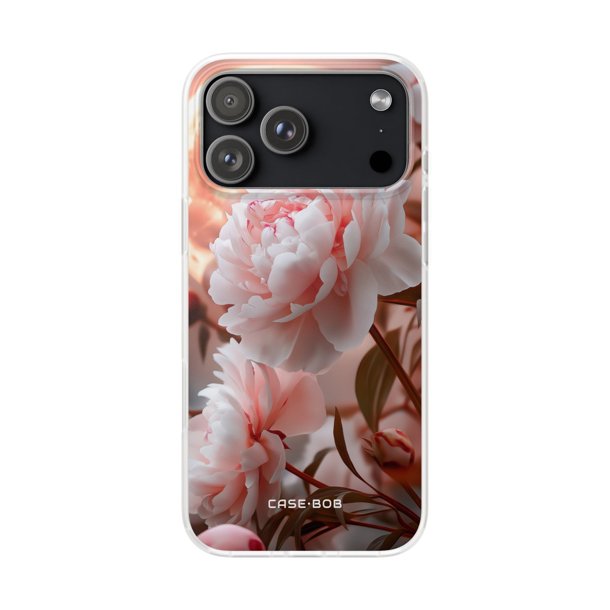 Peony Moonlight iPhone 17 Pro Max Case - Soft - CASE•BOB