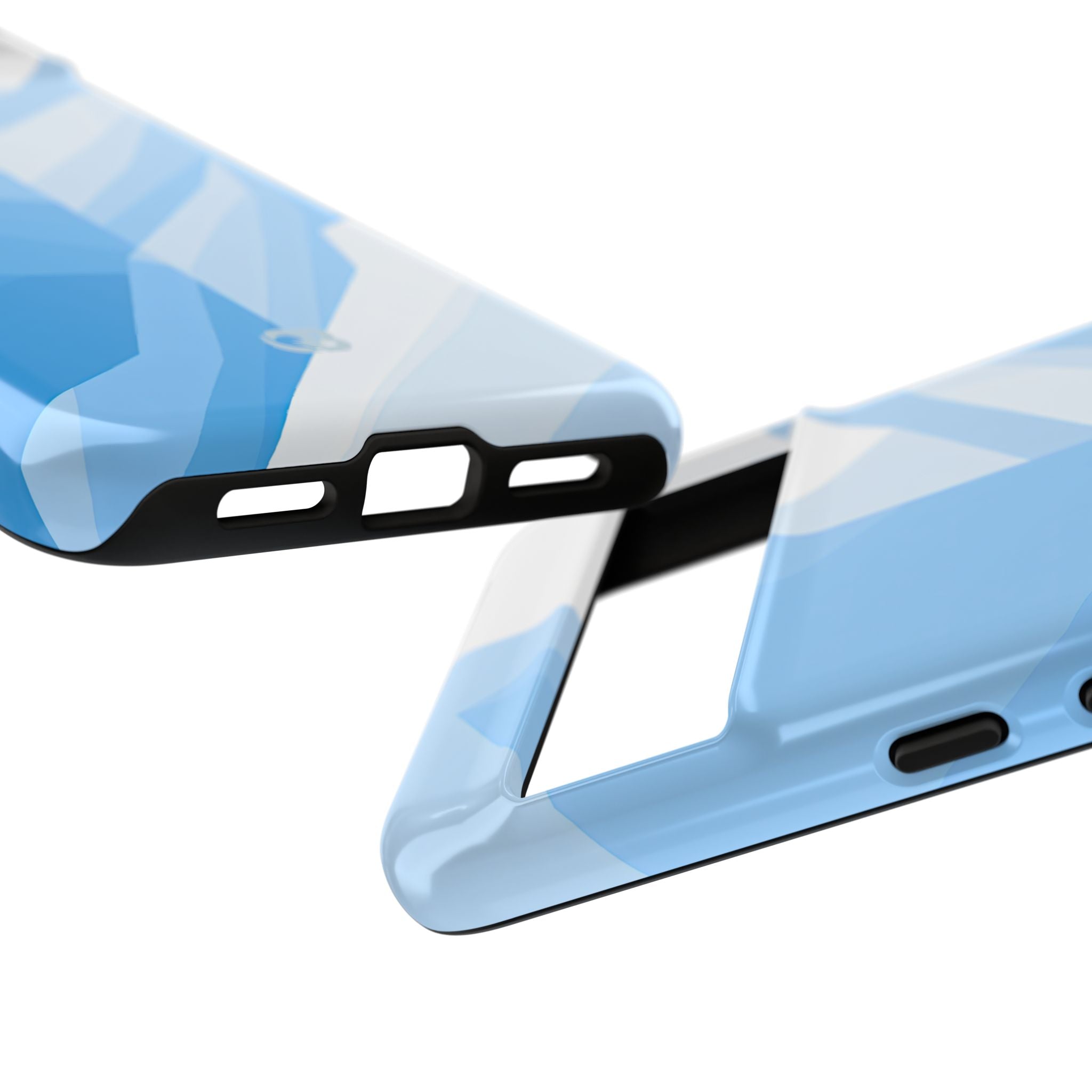 Blue Tough Phone Case for Google Pixel - Arctic Glacial Ridge