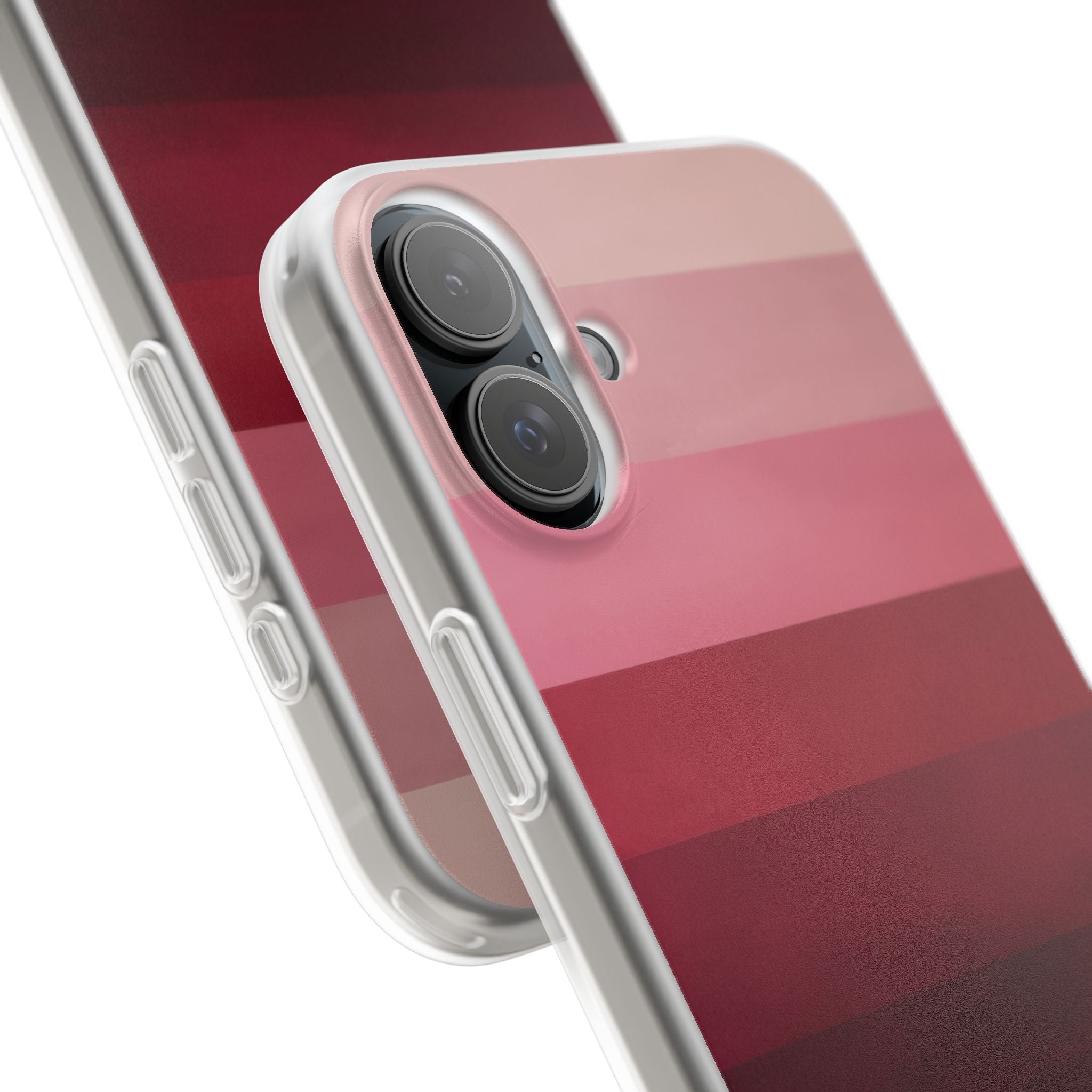 Pink Bands iPhone 16 Plus Case - Soft