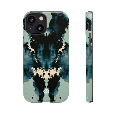 Rorschach Ink Void · Tough Phone Case for iPhone · Black