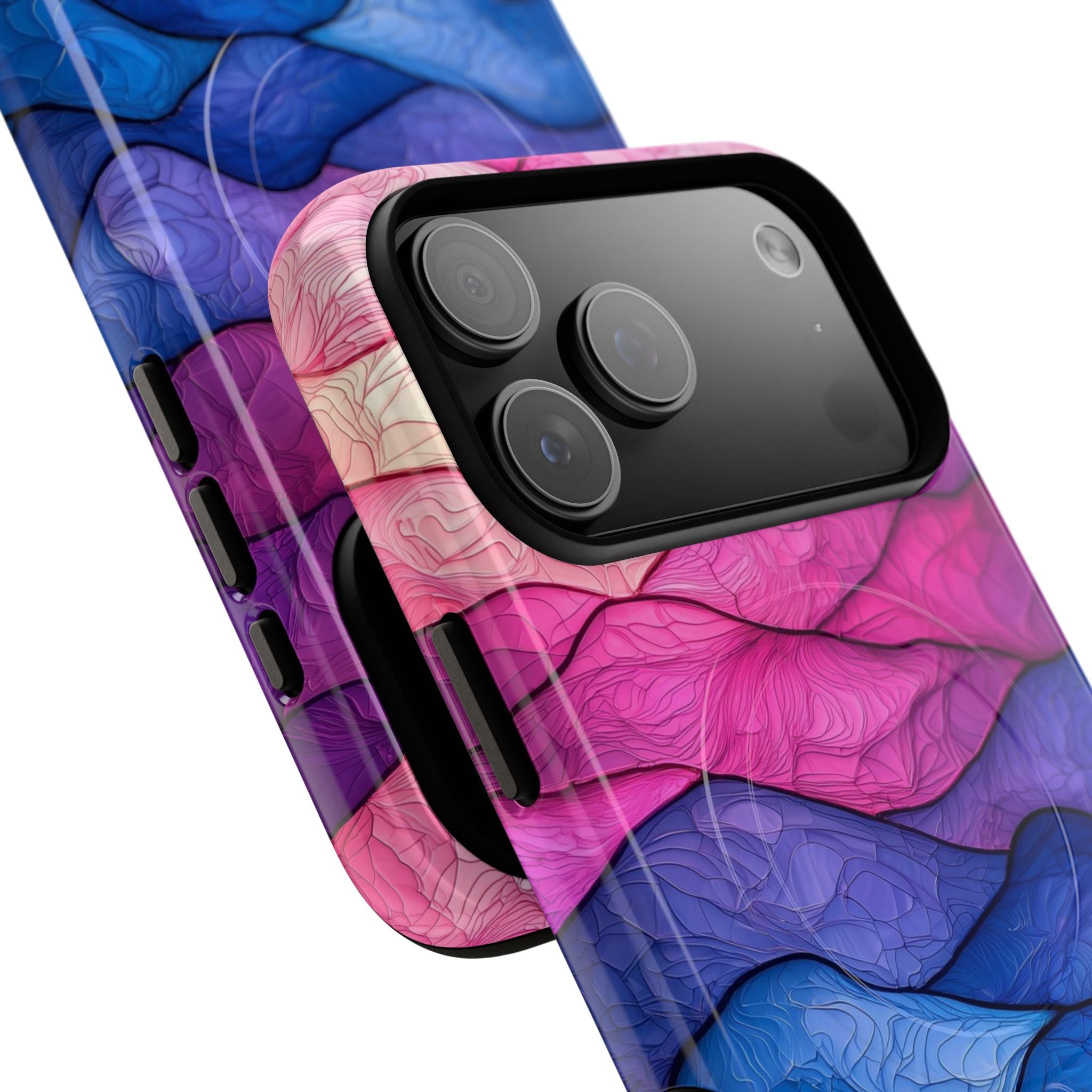 Wavy Vein Gradient iPhone 17 Pro Max Case - Tough+ - CASE•BOB