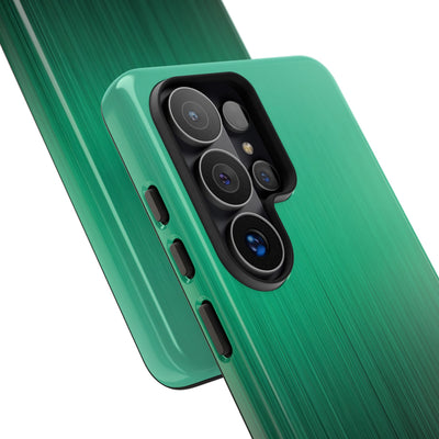 Emerald Cascade · Tough Phone Case for Samsung · Green