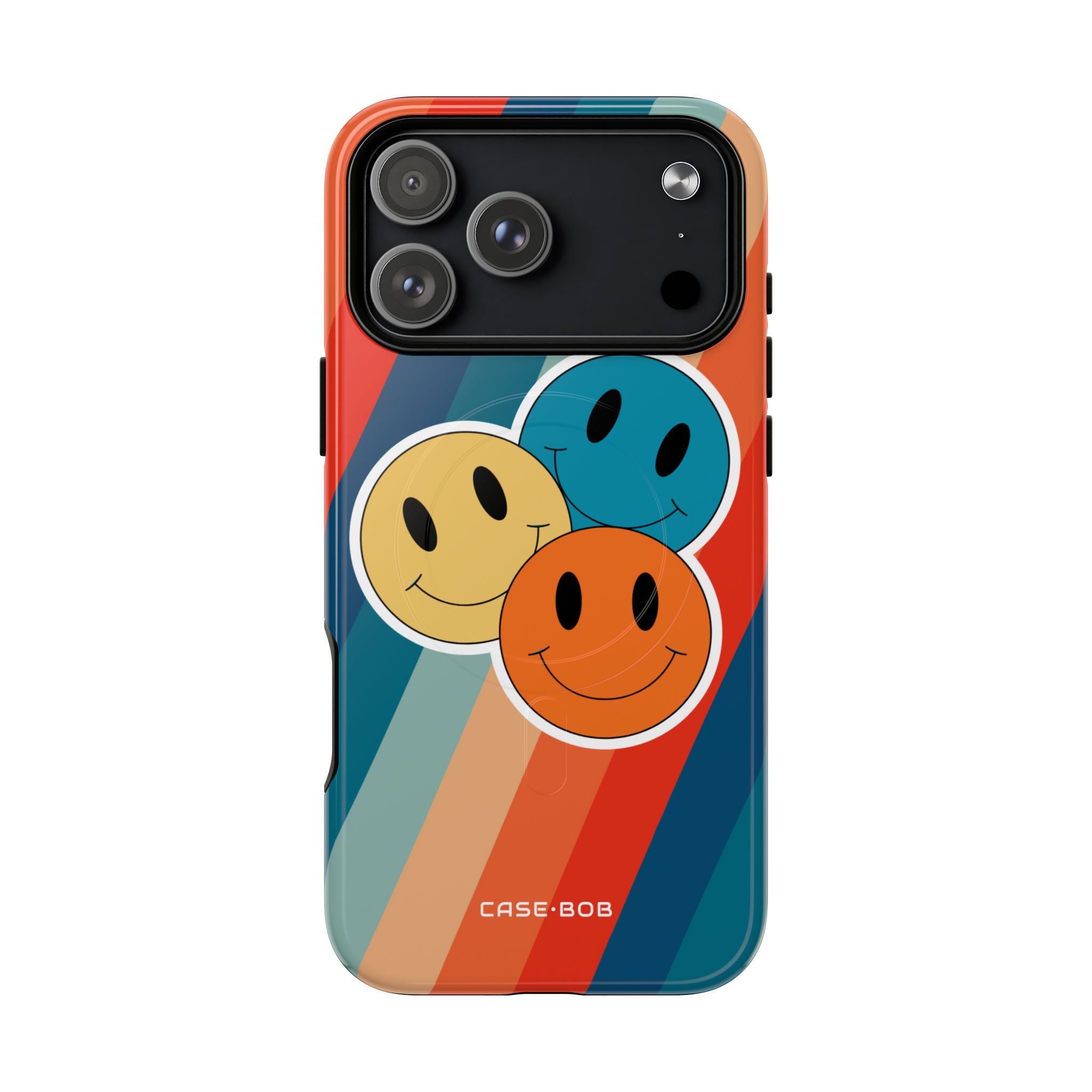 Triple Smile Breeze iPhone 17 Pro Max Case - Tough+ - CASE•BOB
