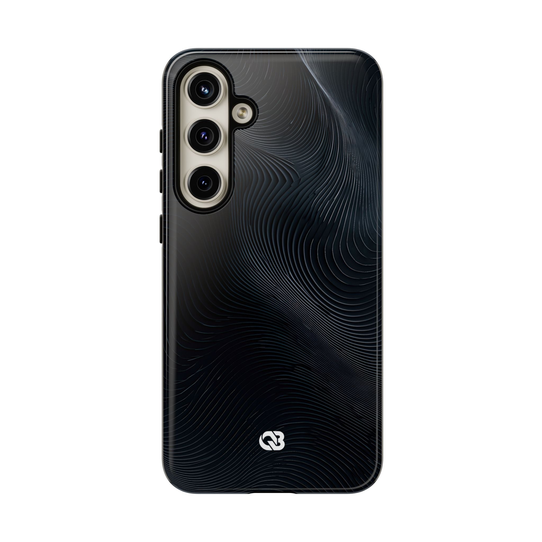 Black Tough Phone Case for Samsung - Obsidian Ridge Flux