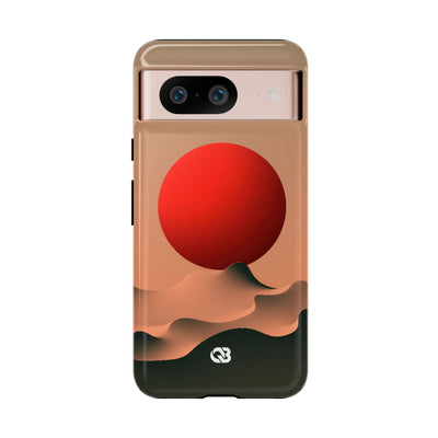 Crimson Sol Ridge · Tough Phone Case for Pixel ·  Red