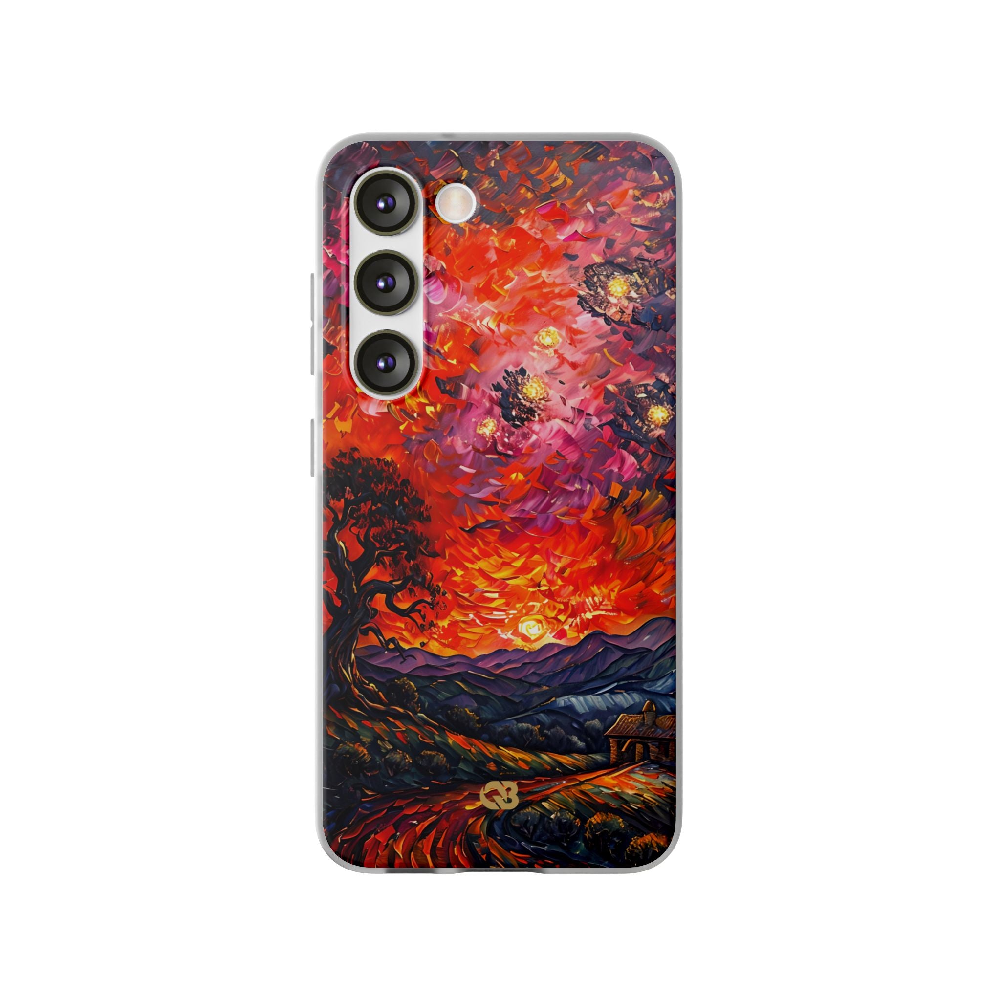 Molten Sky Tree · Soft Handyhülle für Samsung