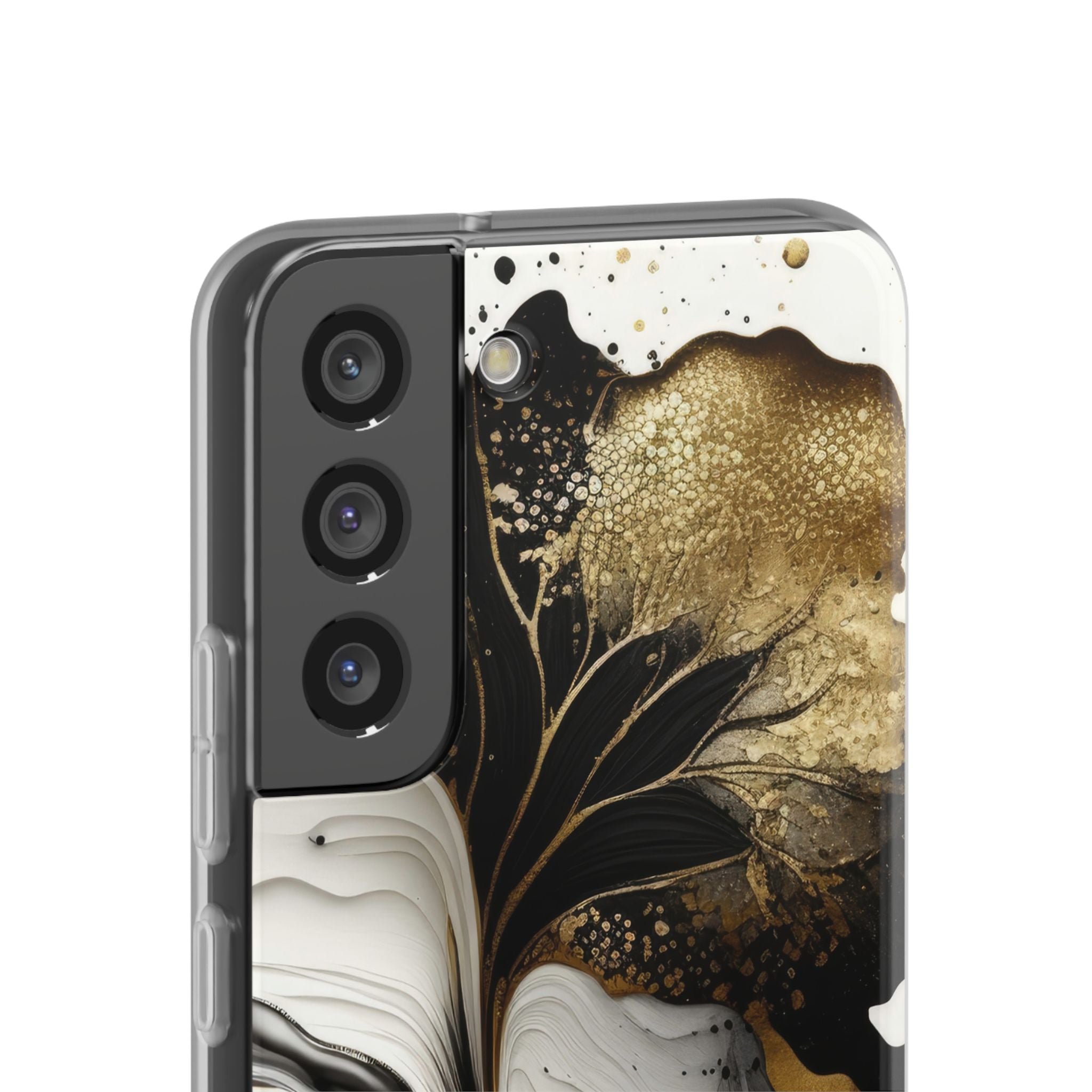 Molten Onyx Gold · Soft Handyhülle für Samsung