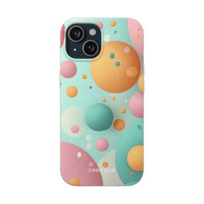 Pastellkreise iPhone 15 Case - Soft