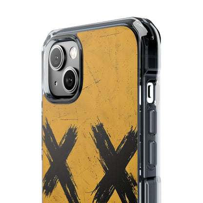 Jagged Smile Yellow iPhone 14 Plus Case - Impact