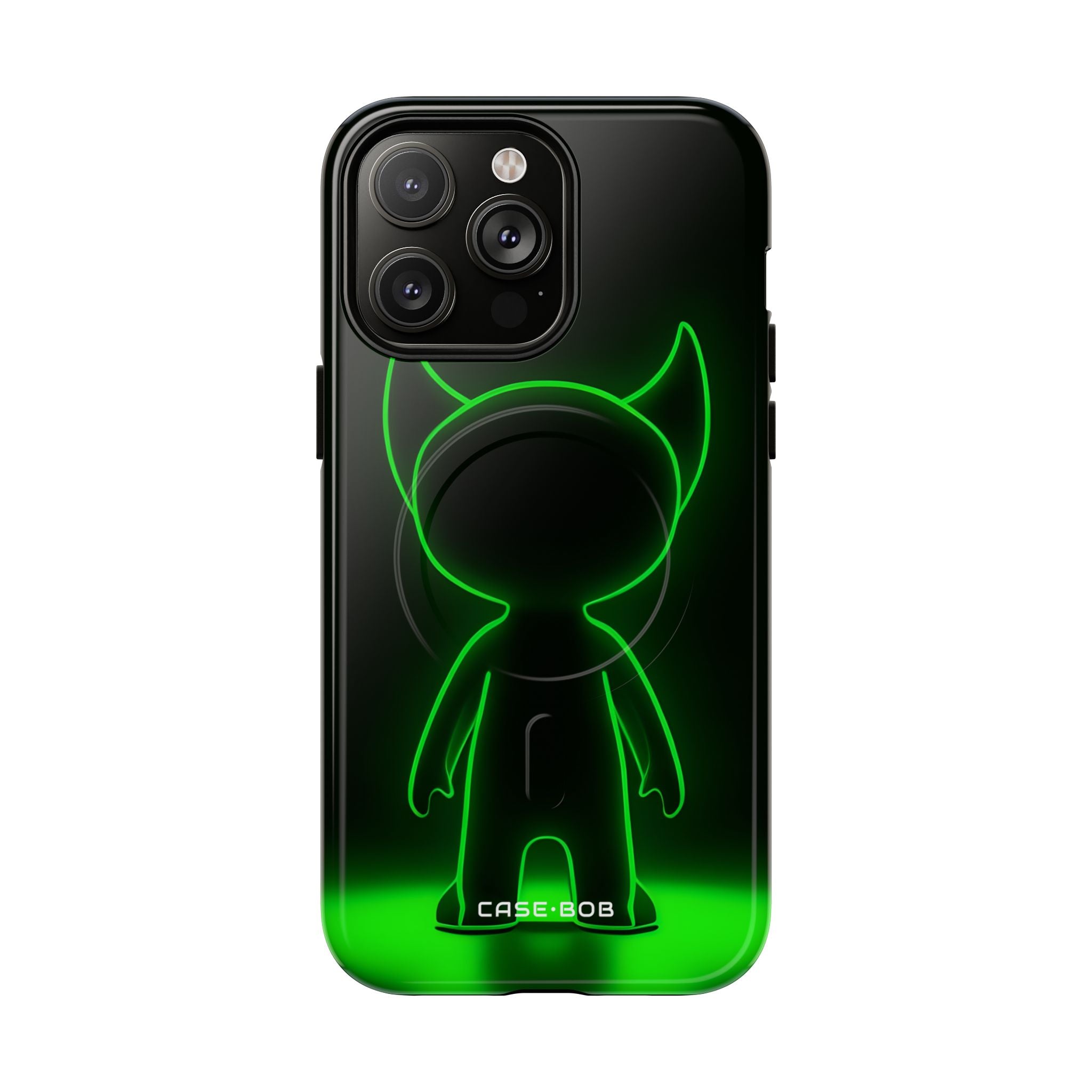 Neon Horned Glow iPhone 14 Pro Max Case - Tough+