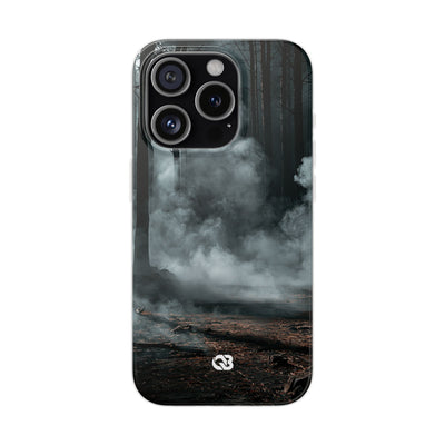 Shadowed Pine Mist · Lite Phone Case for iPhone ·  Black