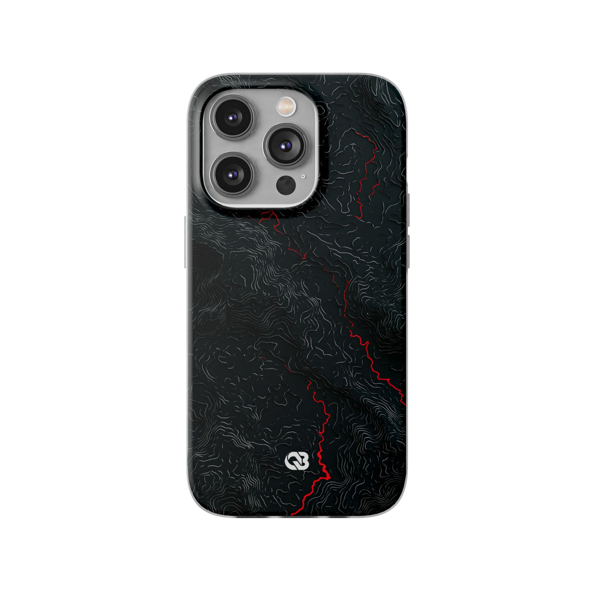 Crimson Rift · Lite Phone Case for iPhone ·  Black