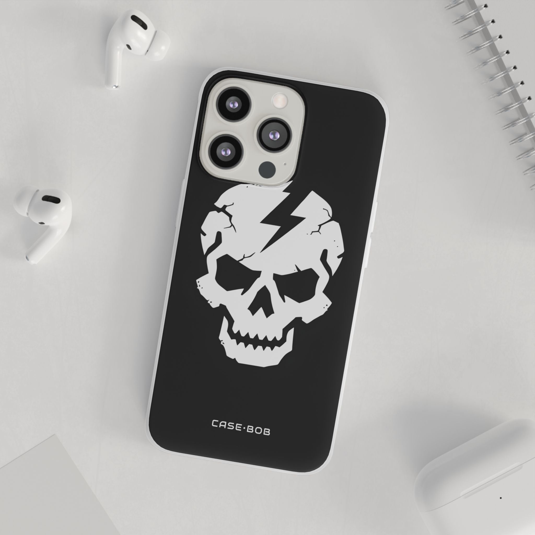 Lightning Skull iPhone 13 Pro - Zacht