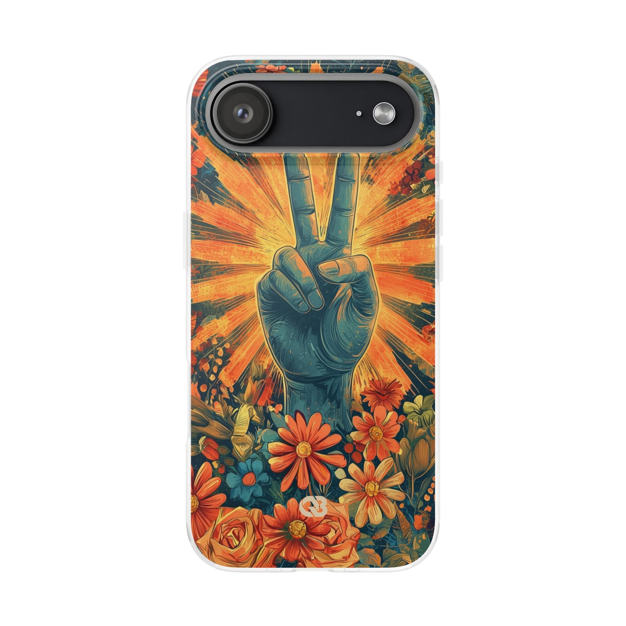 Radiant Peace Bloom · Soft Phone Case for iPhone