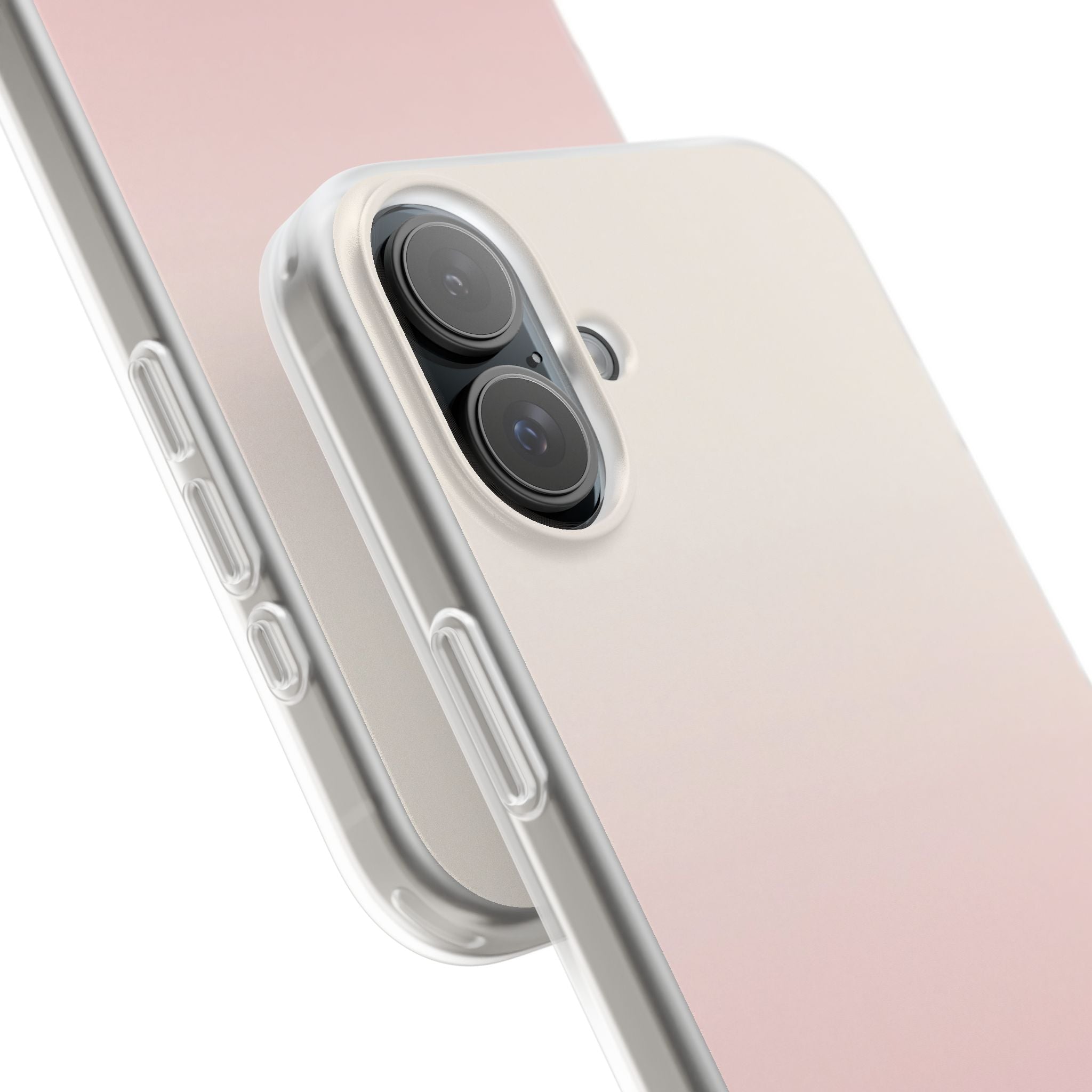 Pink Lite Phone Case for iPhone - Frosted Blush Horizon