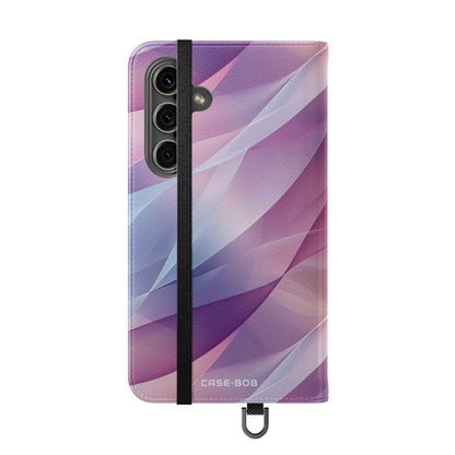 Pink Leafwave - Samsung S24 Case - Wallet