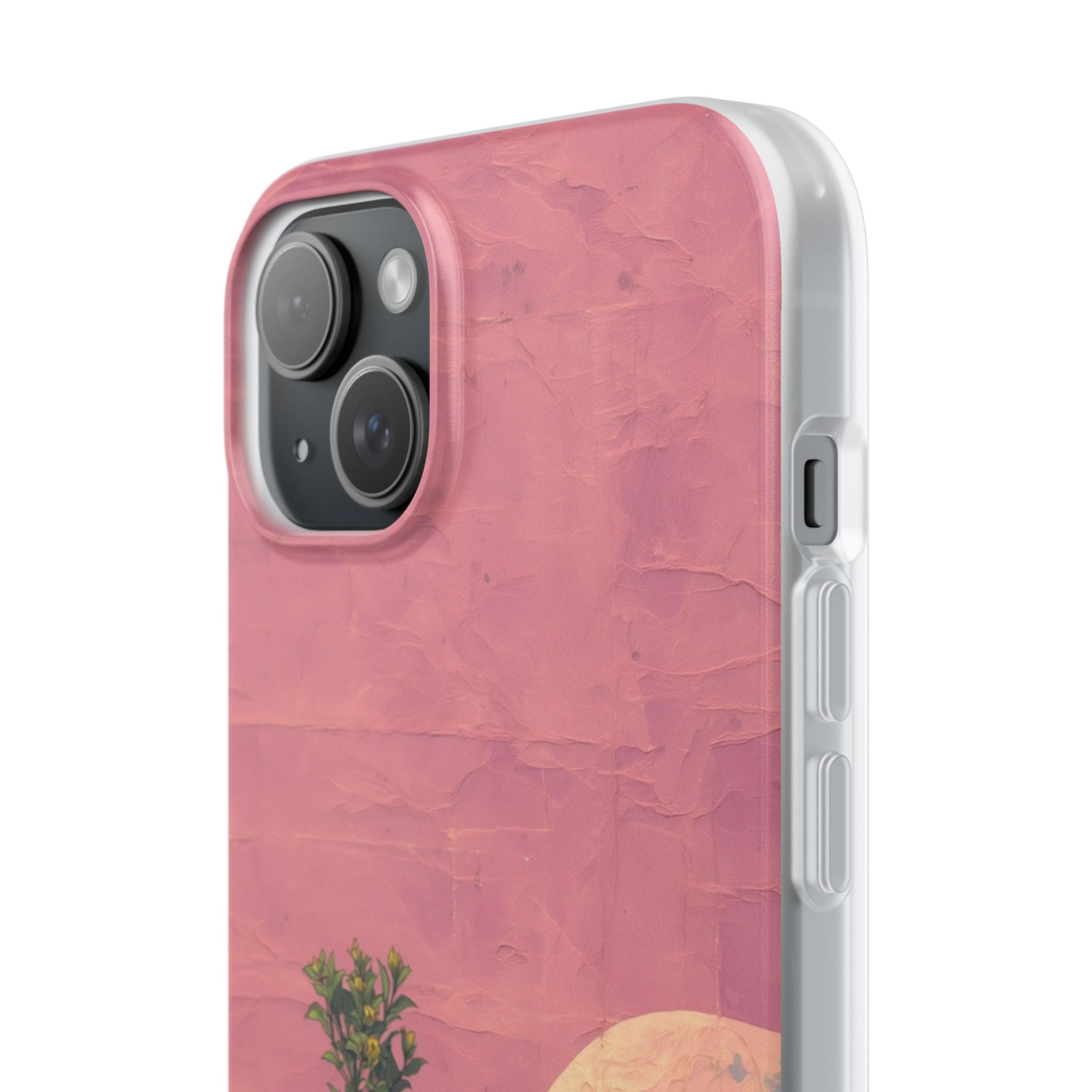 Lunar Pastel Bloom · Soft Phone Case for iPhone