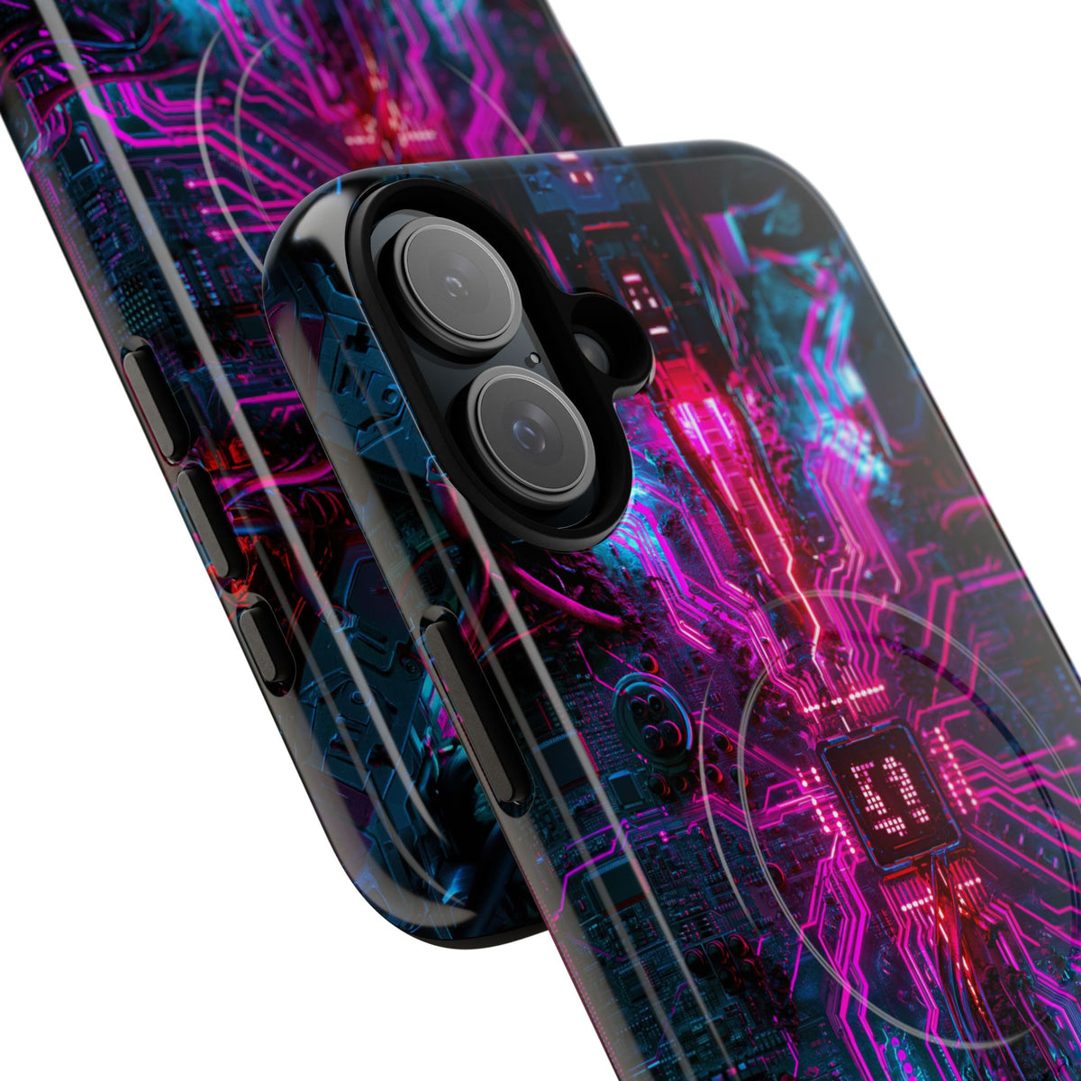 Neural Circuit Core · Tough 2.0 Magnetic Phone Case for iPhone · Black