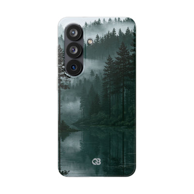 Green Lite Phone Case for Samsung - Misty Evergreen Mirror