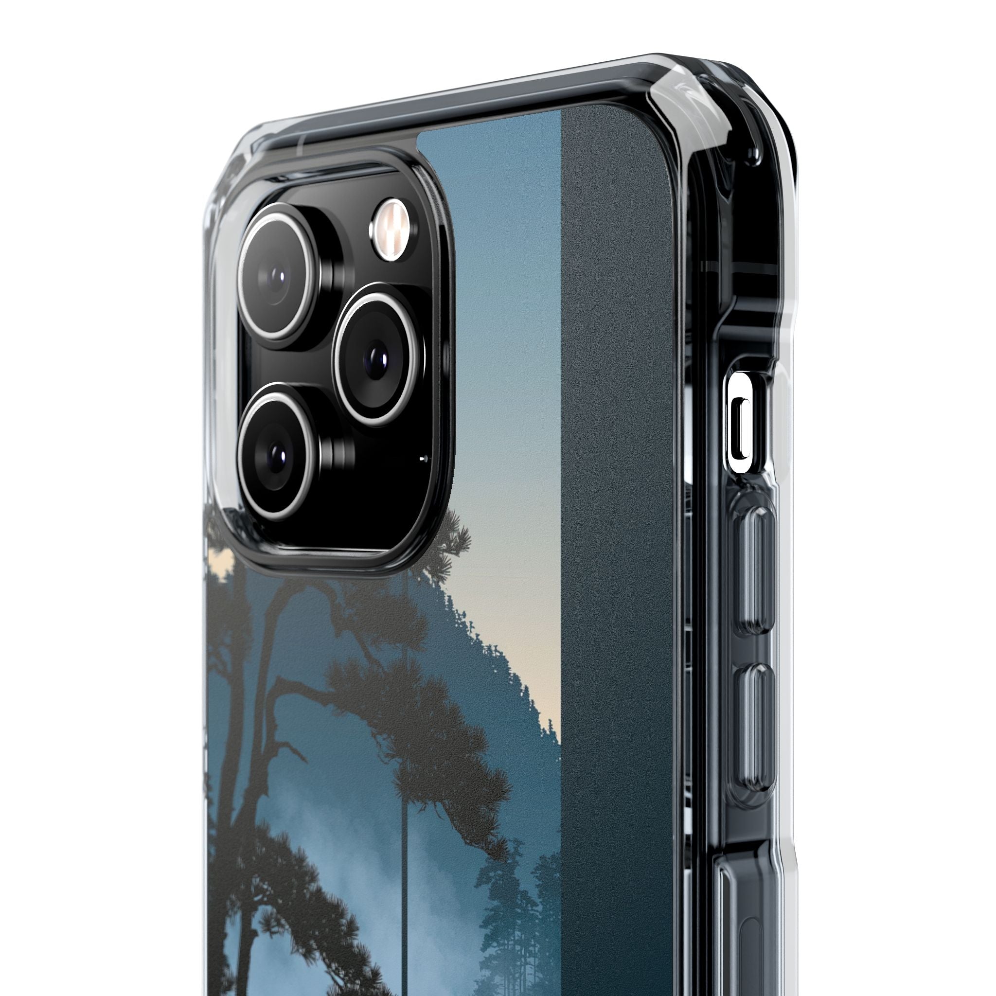 Blue Impact MagSafe Phone Case for iPhone - Kyoto Mist Pine
