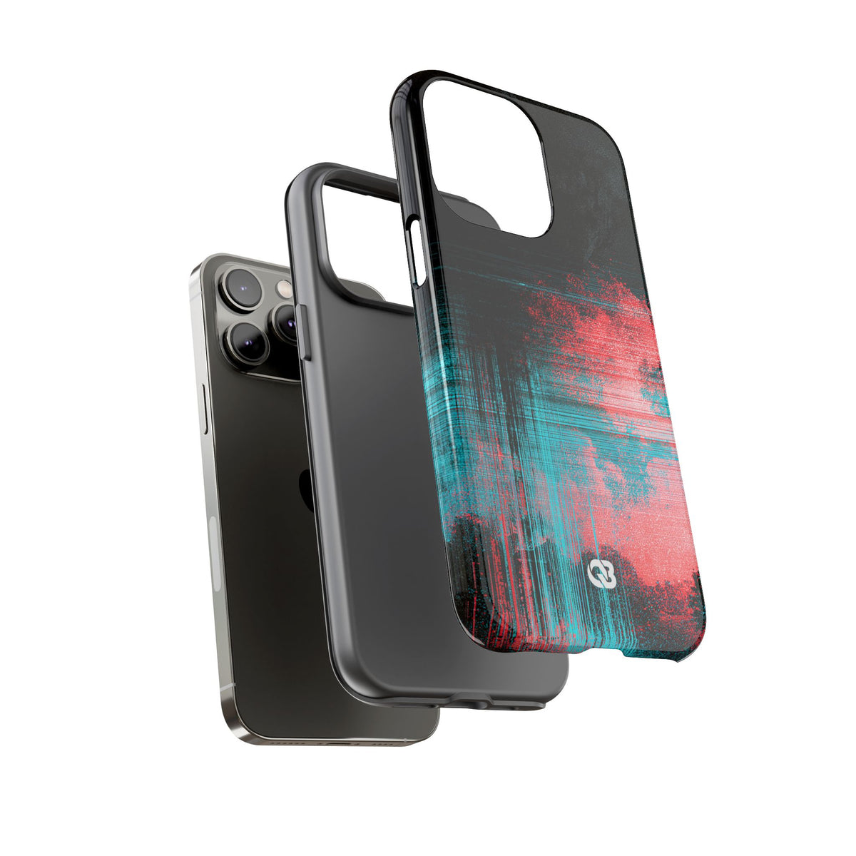 Digital Signal Drift · Tough Phone Case for iPhone · Black