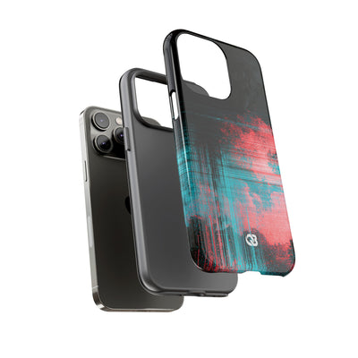 Digital Signal Drift · Tough Phone Case for iPhone · Black