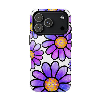 Polka Dot Blooms iPhone 17 Pro Case - Tough+ - CASE•BOB