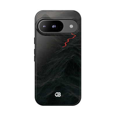 Crimson Ridge Pass · Tough Phone Case for Pixel ·  Black