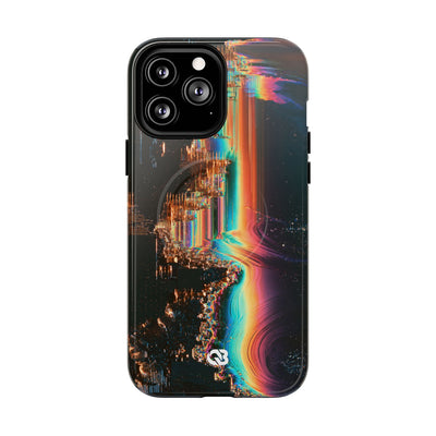Prismatic Circuit · Tough 2.0 Magnetic Phone Case for iPhone · Black