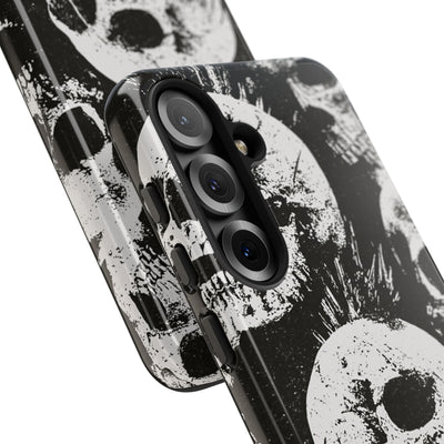 Punk Skull Riot · Tough Phone Case for Samsung · Black