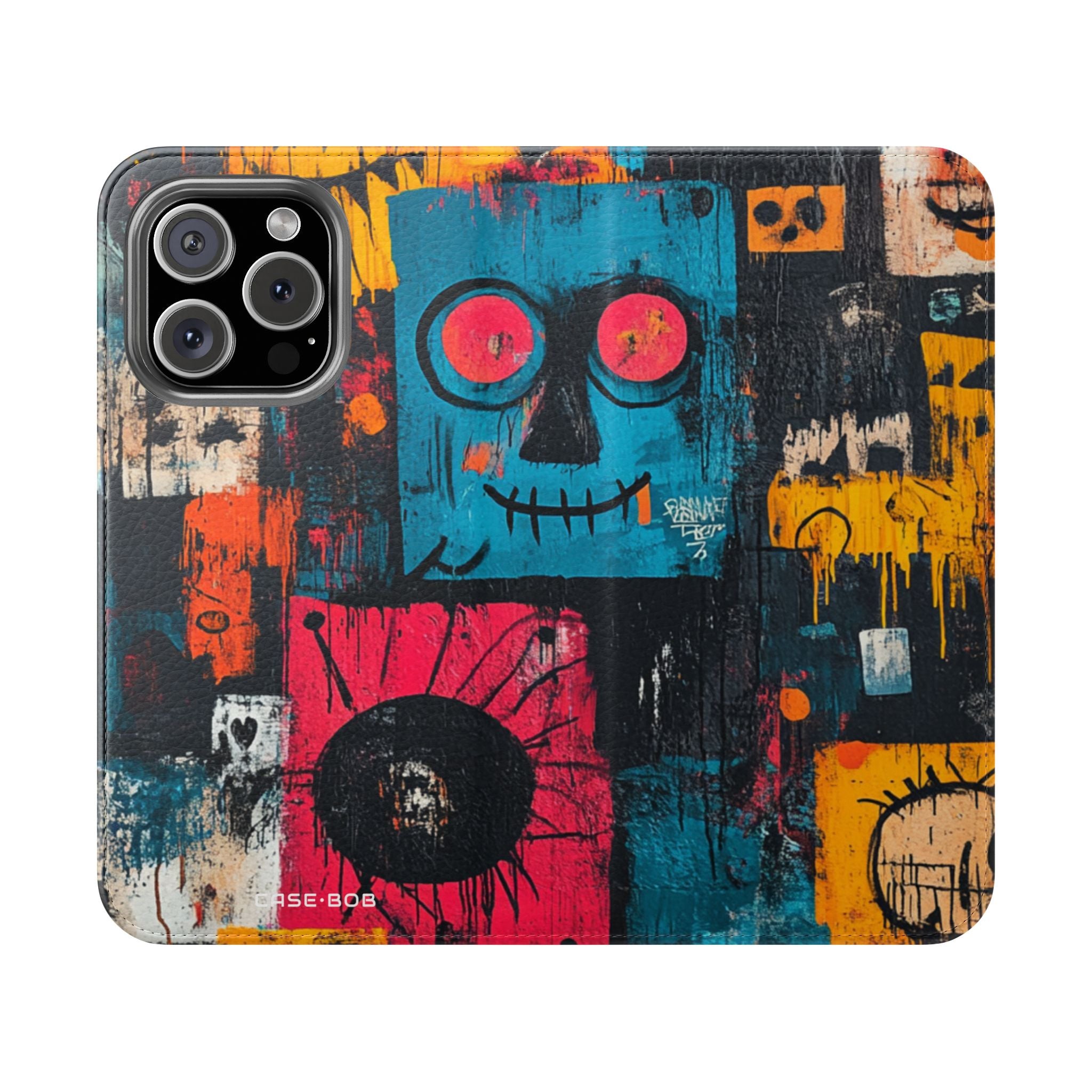 Turquoise Grin - iPhone 16 Pro Case - Wallet
