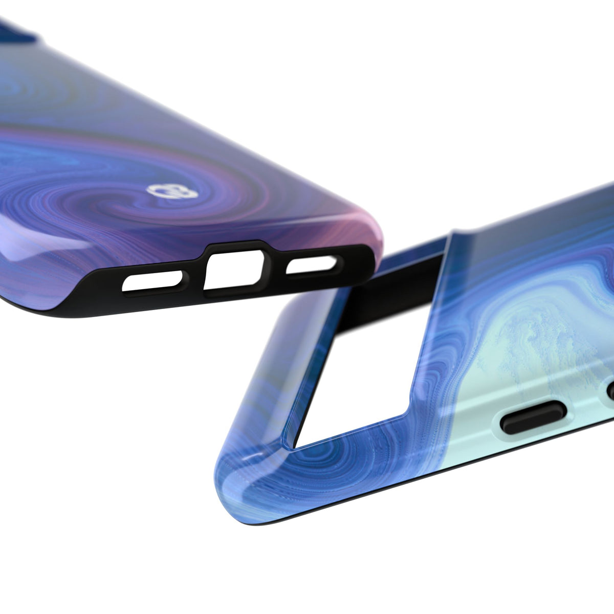 Azure Fluid Swirl · Tough Phone Case for Pixel ·  Blue
