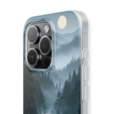 Silent Nordic Fjord · Lite Phone Case for iPhone ·  Blue