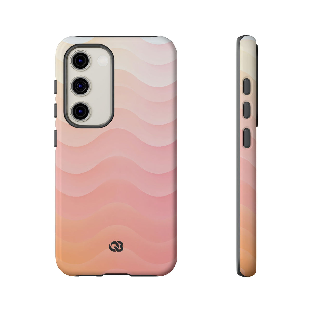 Blush Horizon Waves · Tough Phone Case for Samsung · Pink