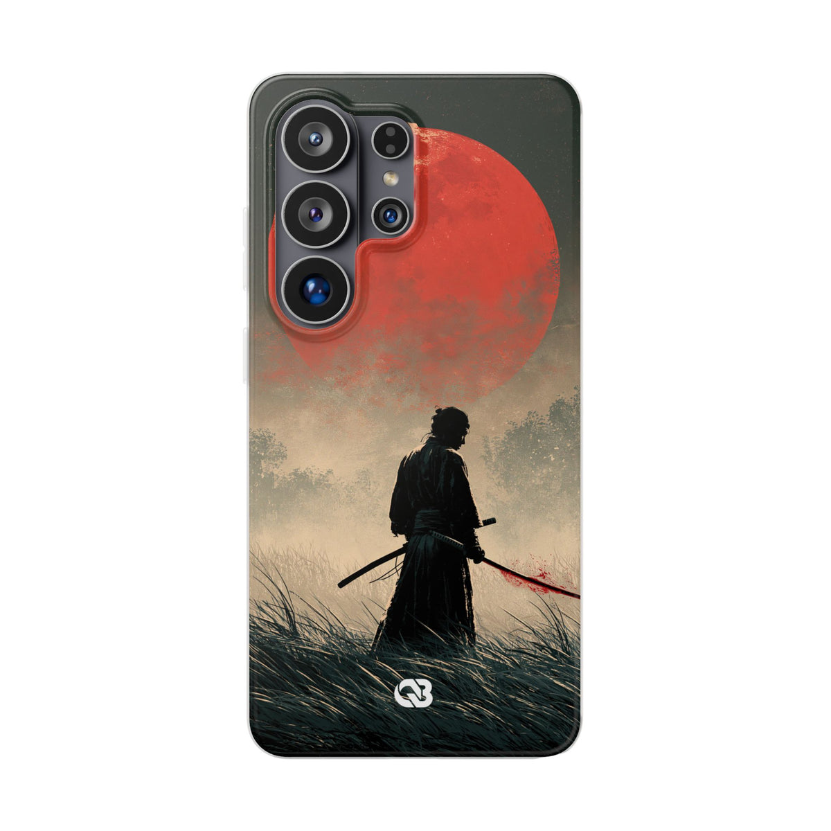 Crimson Moon Ronin · Lite Phone Case for Samsung · Red