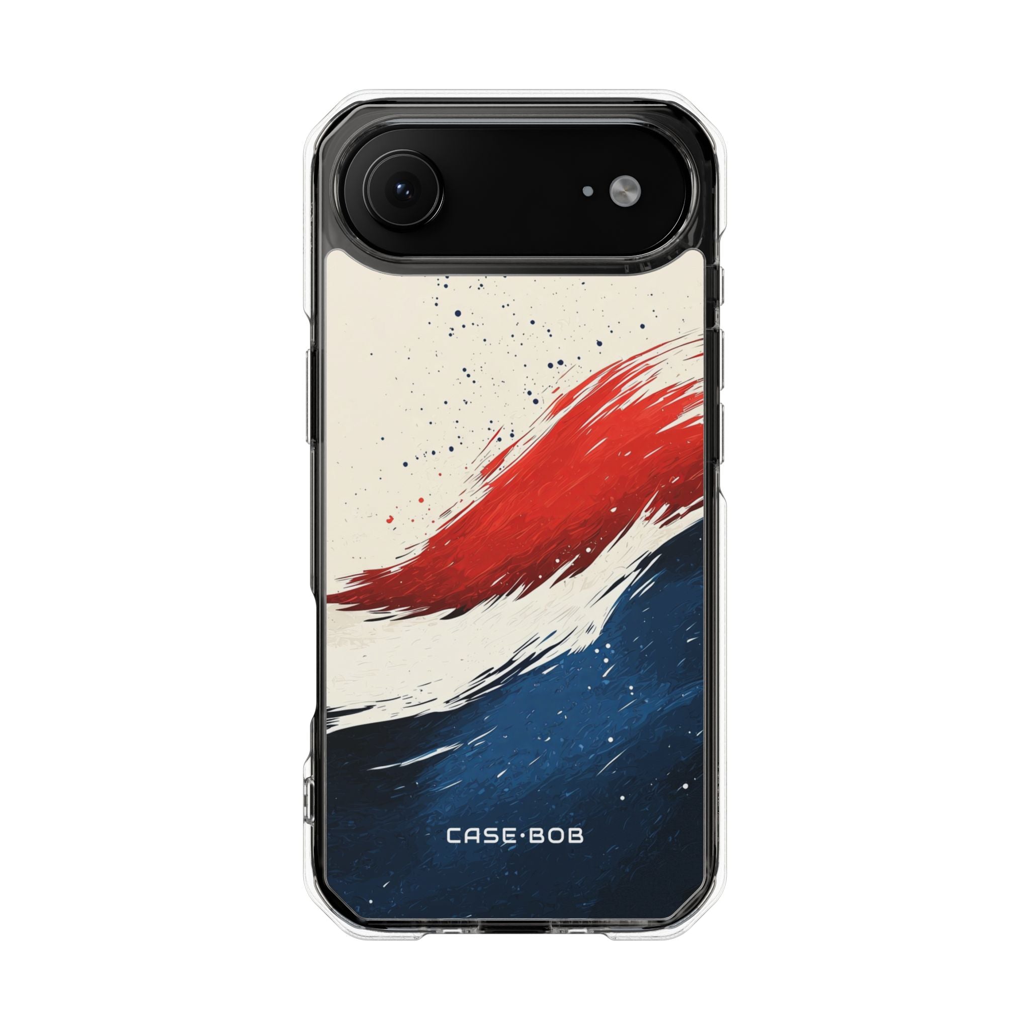 Red Wavebrush iPhone 17 Air Case - Impact