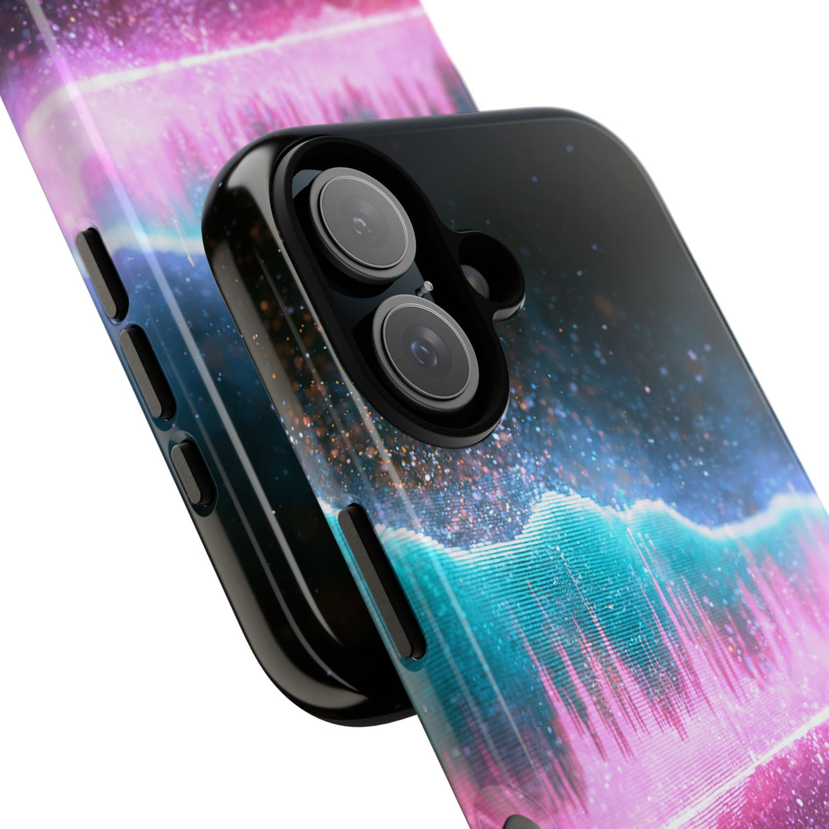 Digital Frequency · Tough Phone Case for iPhone · Pink