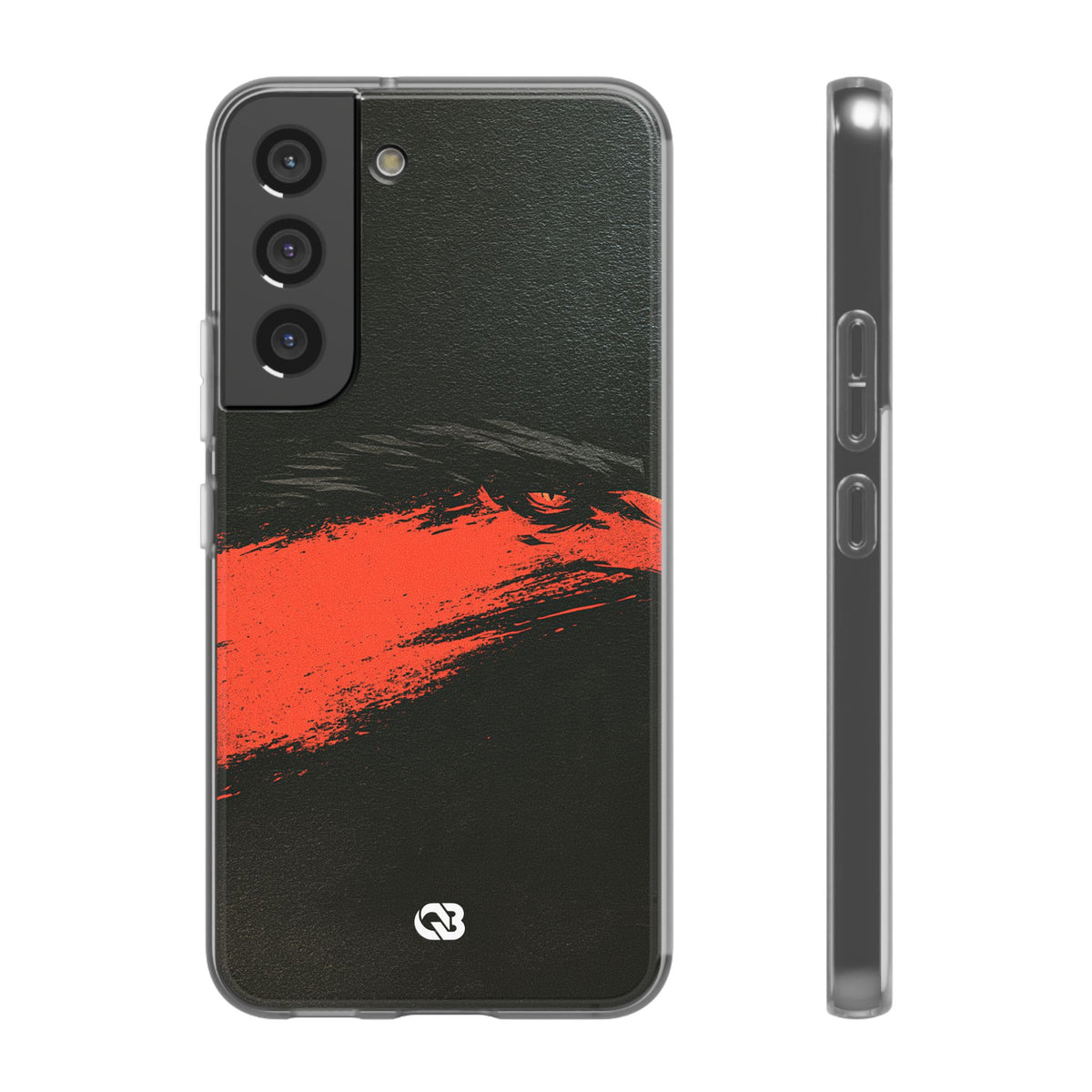 Crimson Raptor Noir · Lite Phone Case for Samsung · Black