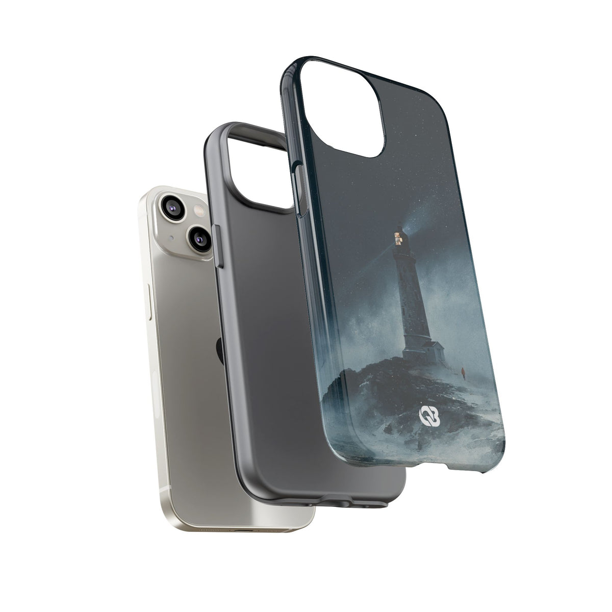 Nordic Coastal Beacon · Tough Phone Case for iPhone · Blue