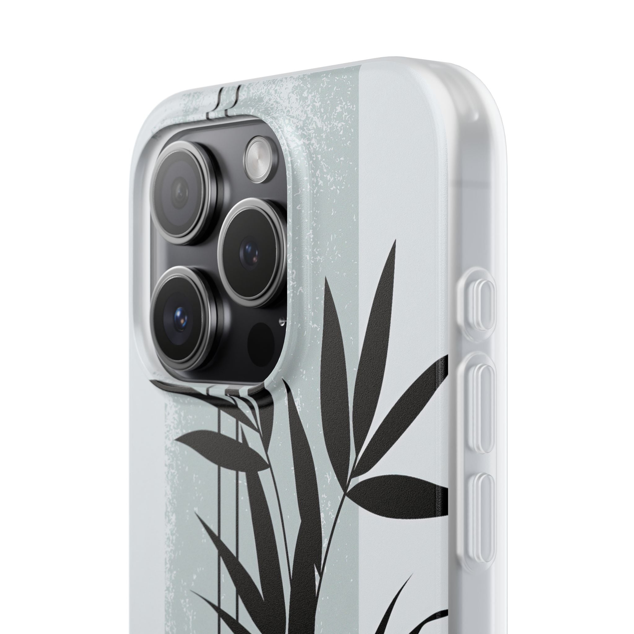 Grey Lite Phone Case for iPhone - Sage Bamboo Noir