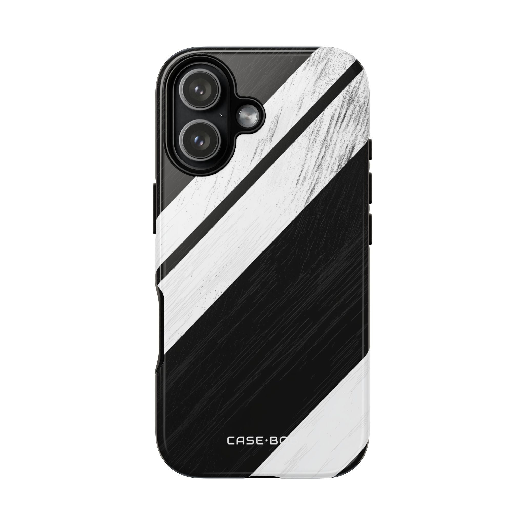 Distressed Stripe Motion iPhone 17 Case - Tough - CASE•BOB
