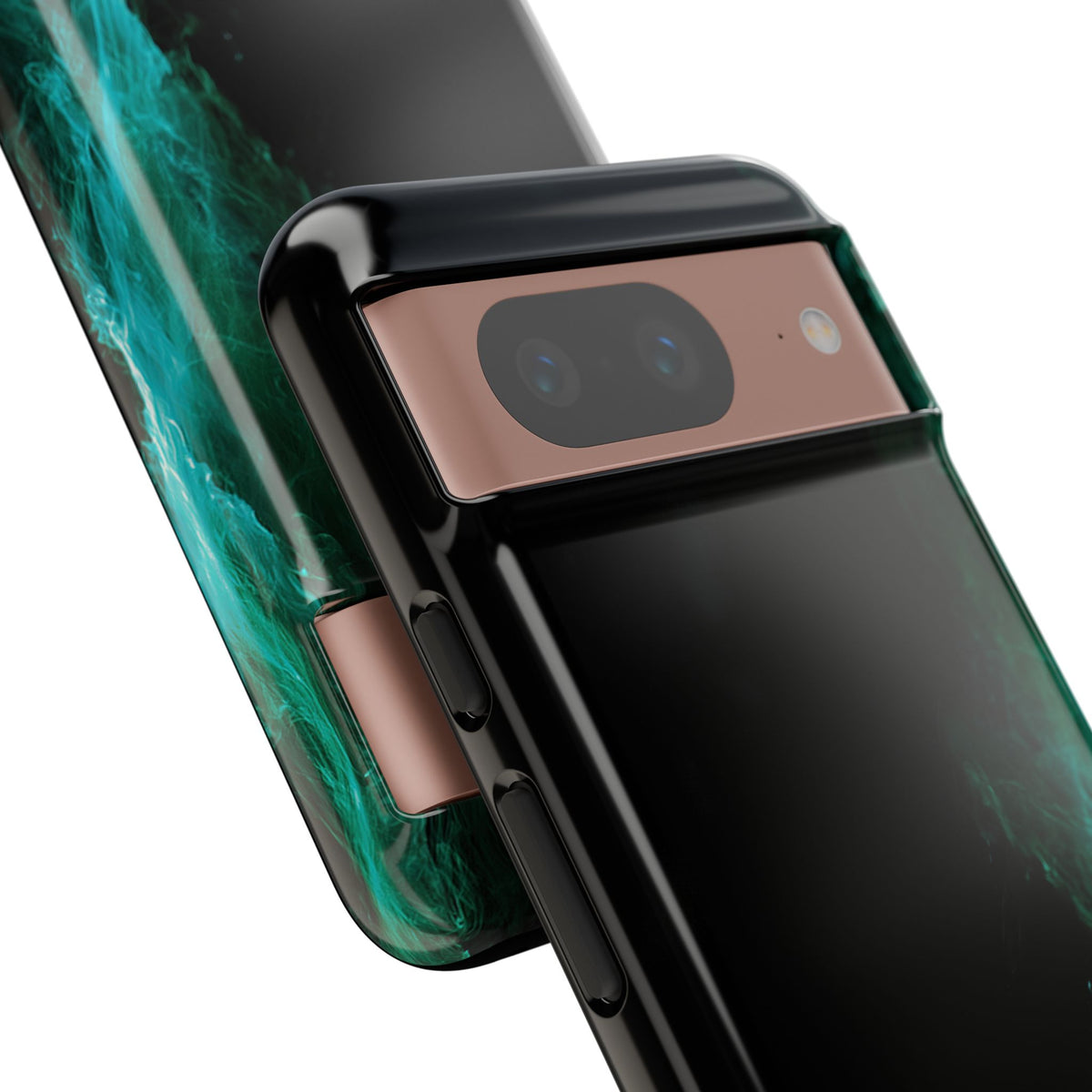 Luminous Plume · Tough Phone Case for Pixel ·  Teal