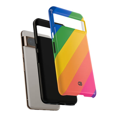 Vibrant Spectrum Slope · Tough Phone Case for Google Pixel