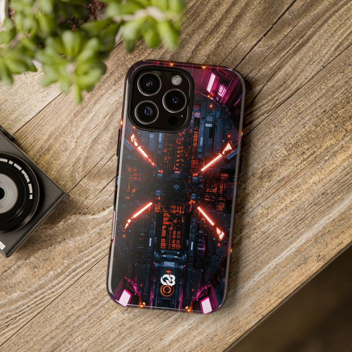 Cybernetic Reactor Core · Tough Phone Case for iPhone · Black