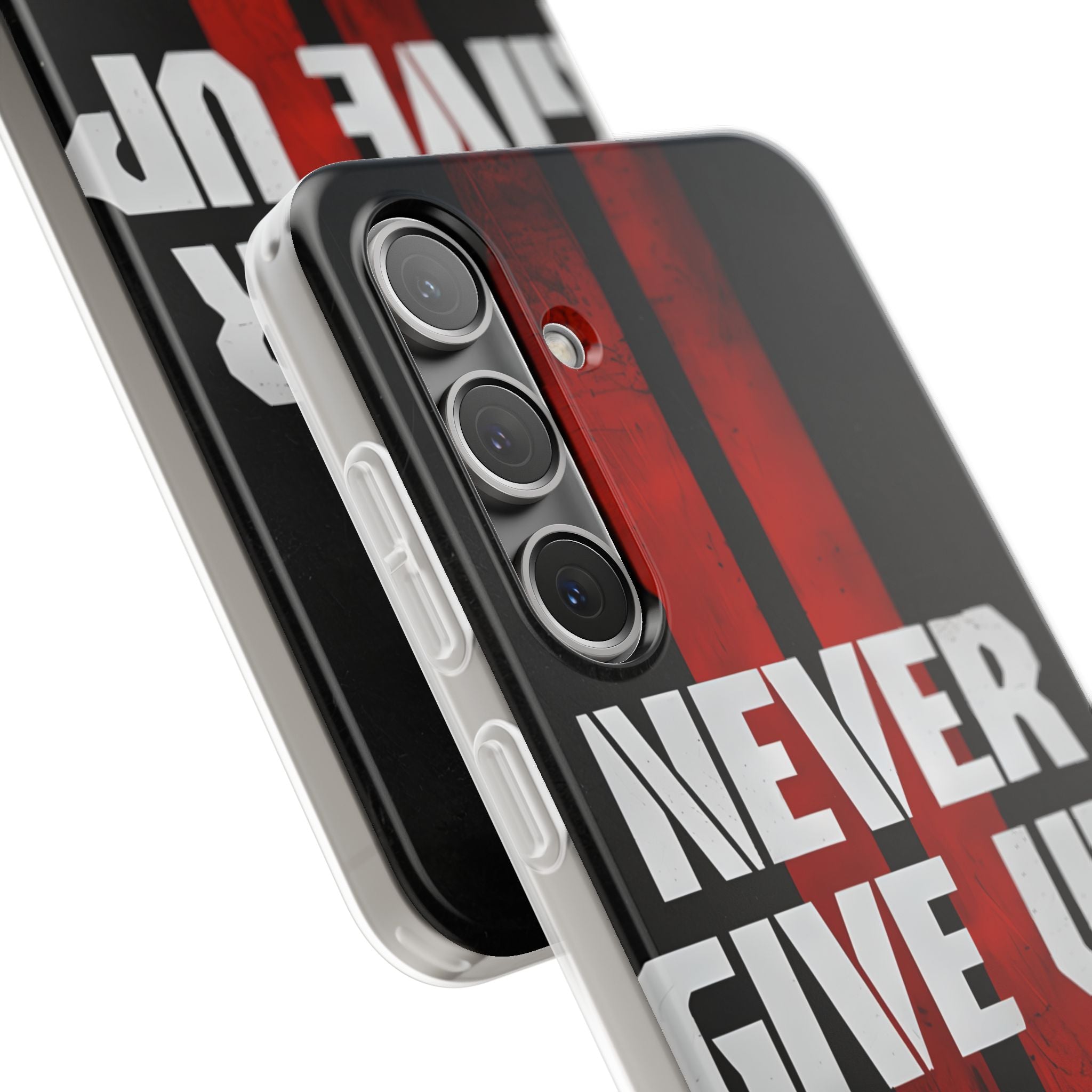 Crimson Grit Resolve · Soft Handyhülle für Samsung