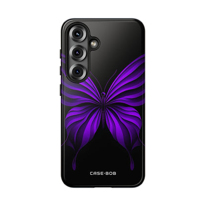 Violet Monarch Samsung S25 Case - Tough