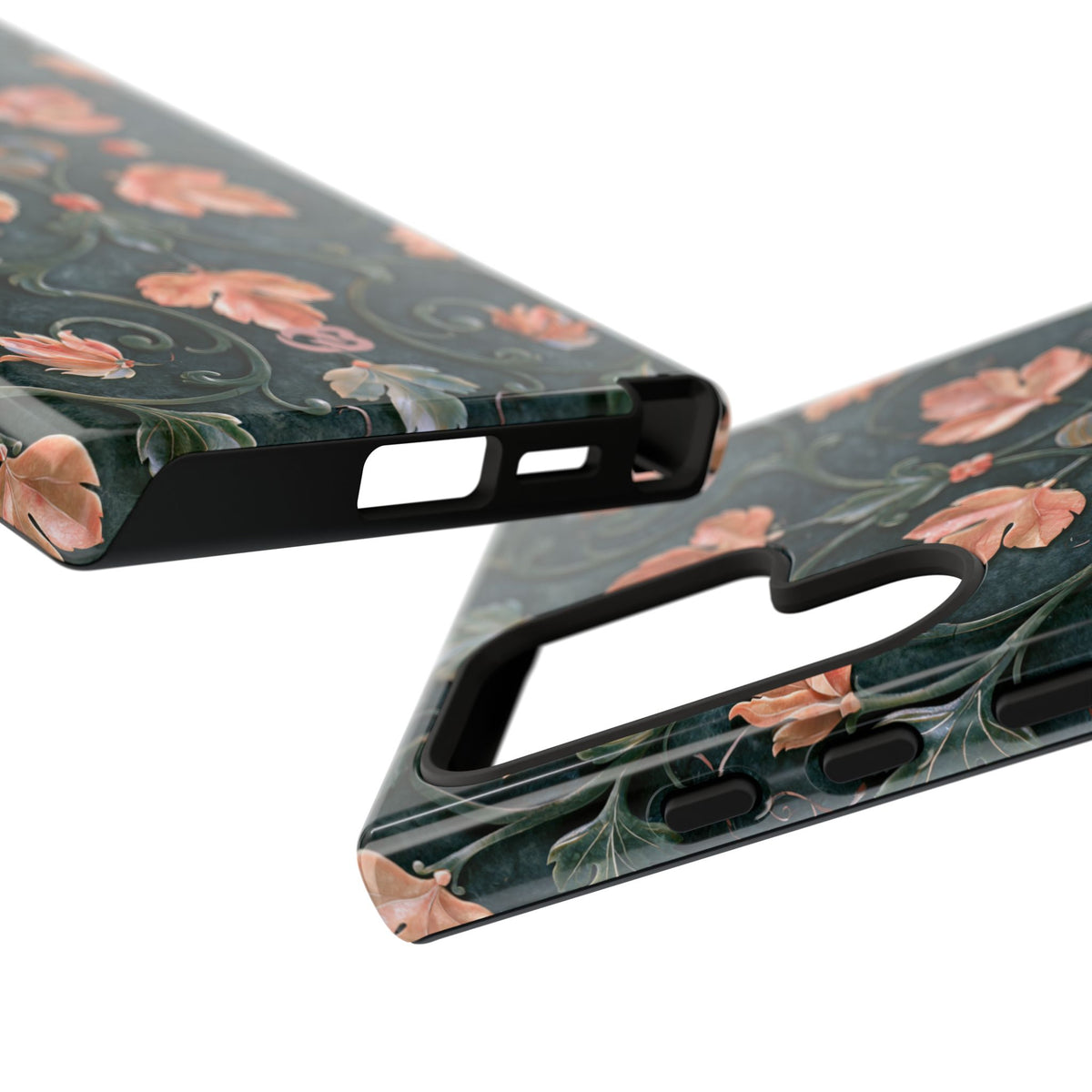 Florentine Rose Arabesque · Tough Phone Case for Samsung · Green