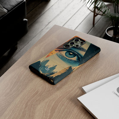Fragmented Peak Gaze · Tough Phone Case for Samsung